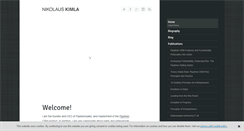 Desktop Screenshot of nikolauskimla.com